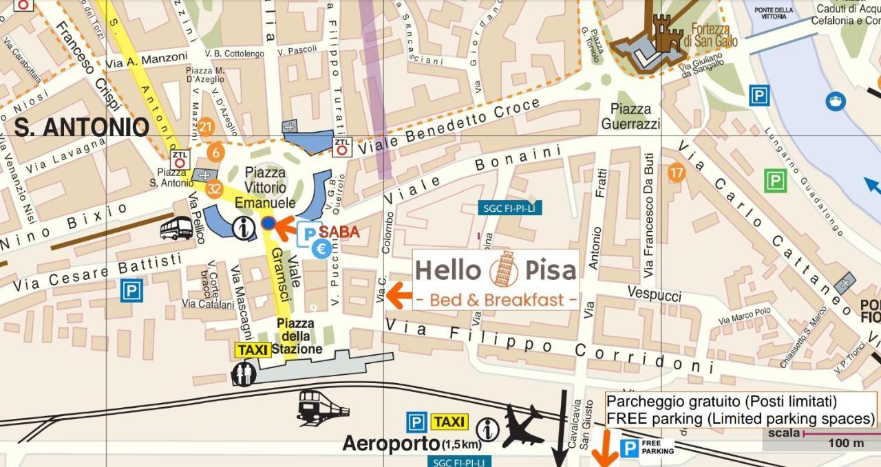 Hello Pisa B&B Екстериор снимка